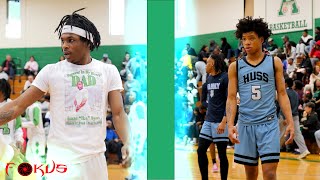 Ashbrook (NC3A) Vs. Hunter Huss (NC3A) | Conference Championship | NC High School Basketball