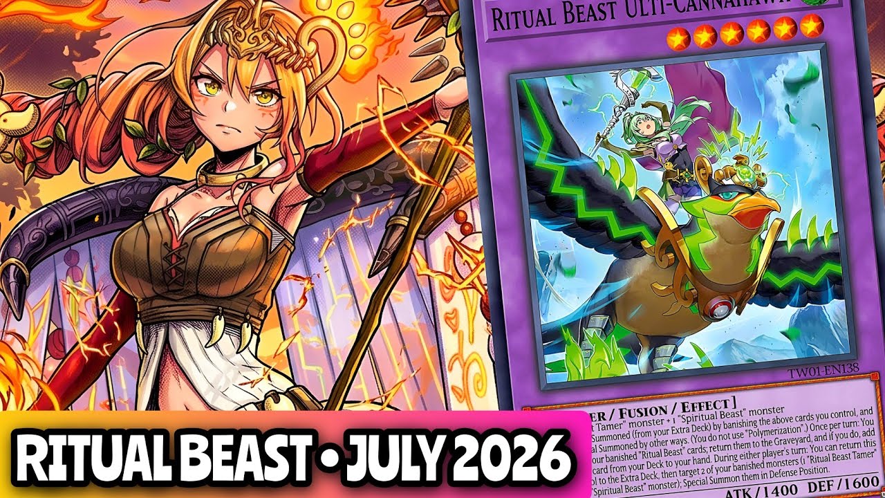 yugioh ritual beast deck BEST! Profile! JULY 2026! You can only use this effect of Ritual Beast Ulti RITUAL BEAST (2023) - F2P/P2W