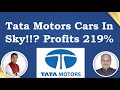Tata motors cars in sky profits219  dr bharath chandra  mr rohan chandra