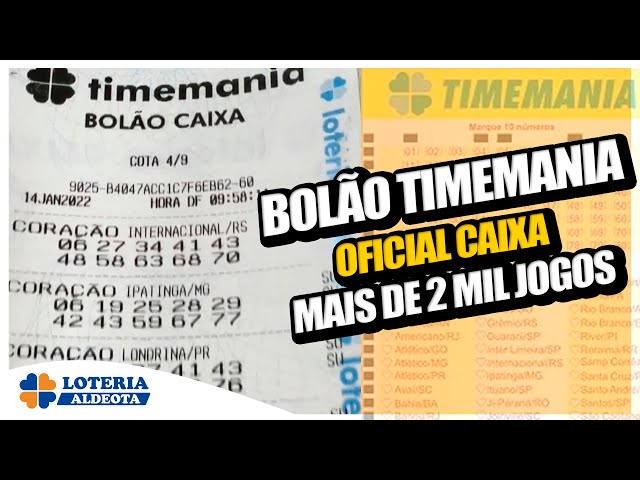 TIMEMANIA 8,8 MILHÕES💰 APOSTE COM MAIS DE 2 MIL JOGOS(BOLÃO