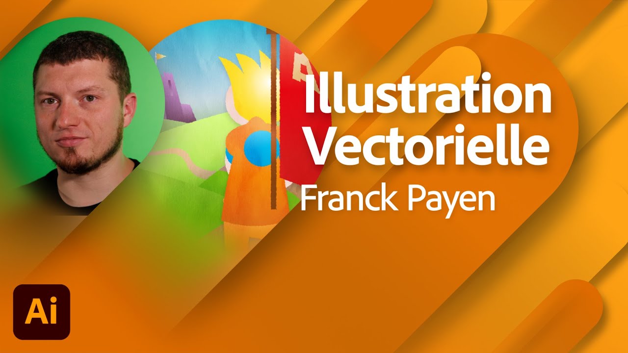 Adobe Live Illustration Vectorielle sur Illustrator avec Franck Payen | Adobe France