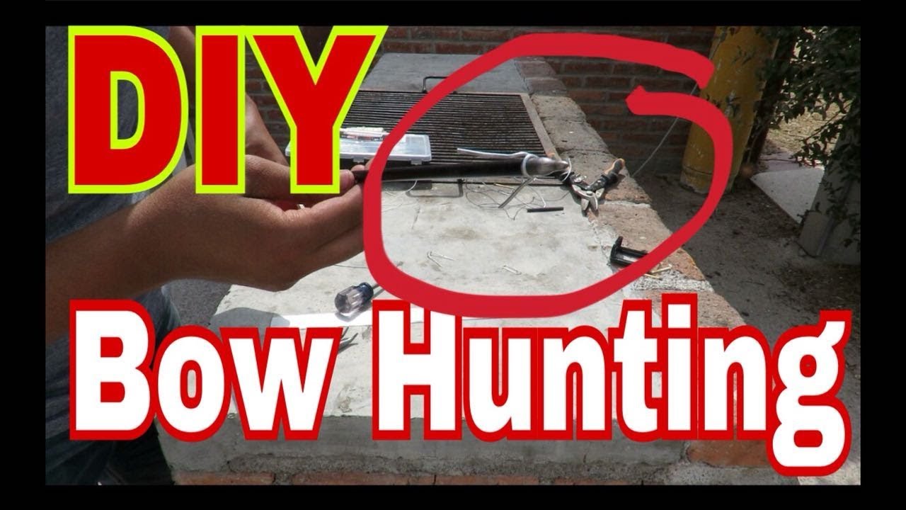 DIY How to make a Bowfishing arrow/Arrow and Arrow head. YouTube