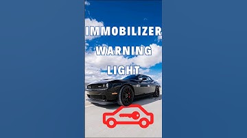 Top 4 Reasons for Car Immobilizer Warning Light. #carwarninglight #immobilizer #cardiy