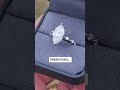 3 carat marquise diamond hidden halo modern diamond engagement ring with 4 prongs  #diamond #ring