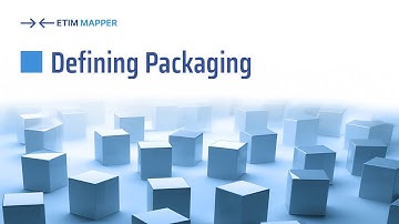 @ETIM-Mapper: How to Define Product Packaging