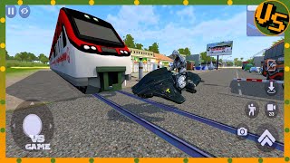 INSANE🤖Cyborg Hoverbike🤖Mod Drive - Bus Simulator Game | Bus Simulator Indonesia Android Gameplay screenshot 4