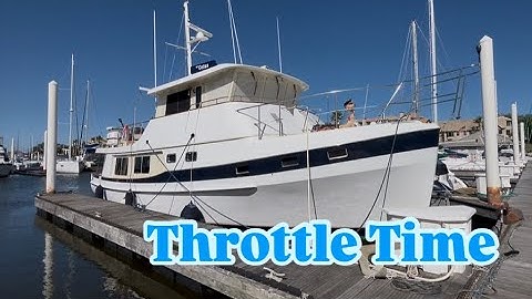 Great Loop Throttle Maintenance #greatloop #boat #boating