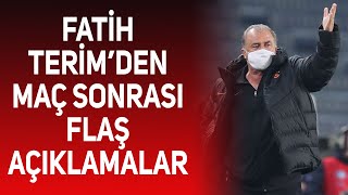 Fatih Terimden Galatasaray-Trabzonspor Maçı Sonrası Flaş Açıklamalar