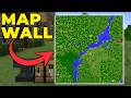 How To Make a Map Wall in Minecraft