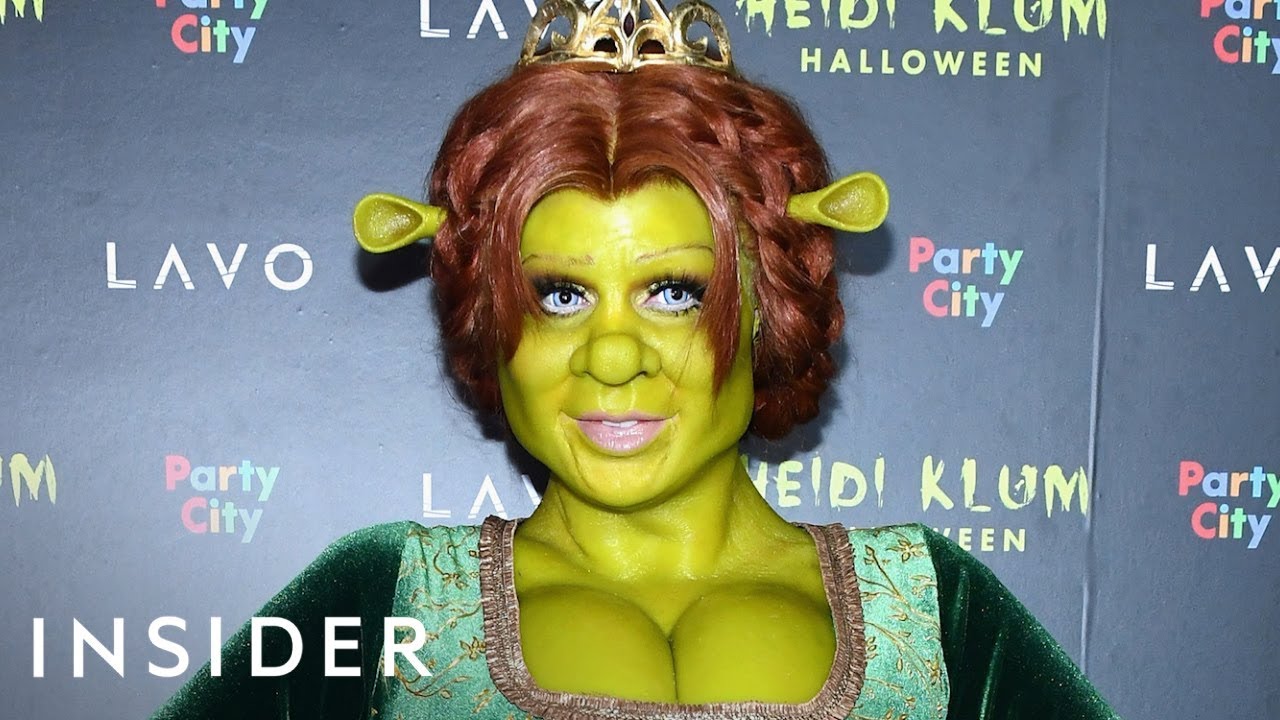 Heidi Klum reveals over-the-top Halloween costume transformation ...