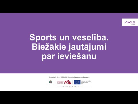 Video: Sports Un Banāni Pazemina Asinsspiedienu