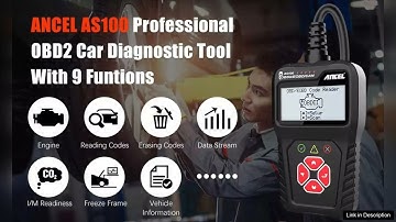 OBD2 Scanner Code Reader Car Diagnostic Scan Tool Check Engine Fault AD410 Review