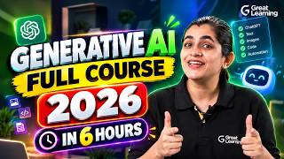 Generative AI Course 2026 | Gen AI Full Course for Beginners | ChatGPT, Claude & Gemini screenshot 5
