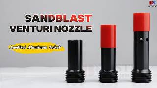 Black Abrasive Venturi Nozzle
