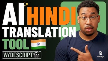 Translate English to Hindi in Seconds with Descript AI