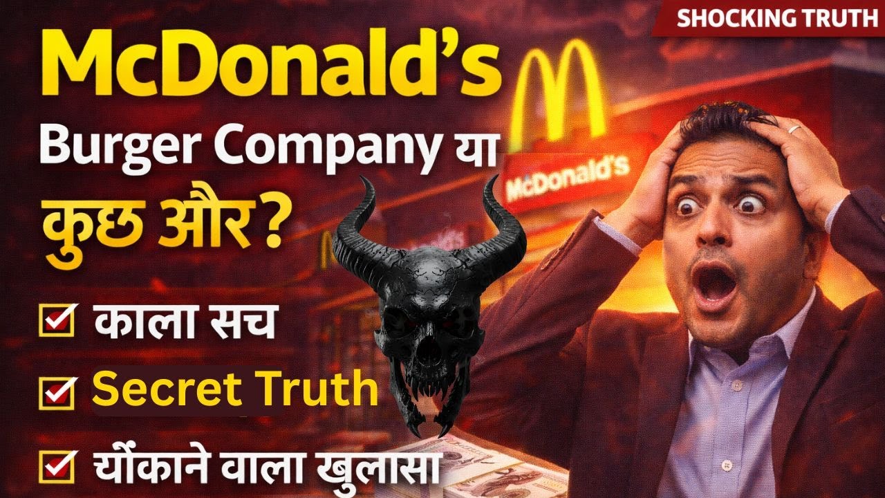 क्या सच में McDonald's एक Burger Company है? | McDonald's का काला सच और Secret Truth
