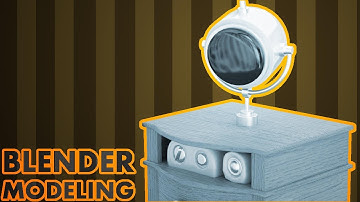 Vintage TV [ Modeling ] [ Blender 2.78c ]