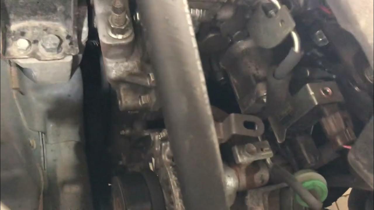 Mitsubishi 4N14 balancer shaft coupling knocking noise YouTube