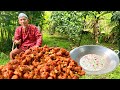 Ayam goreng bawang putih viral  rasa aroma bawang putih