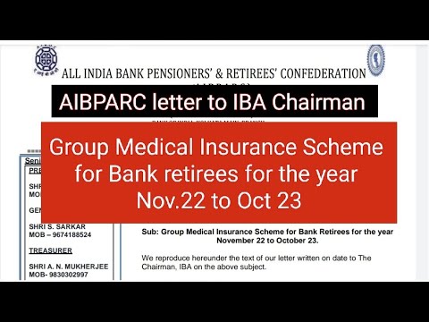 Bank retirees-Medical Insurance Scheme