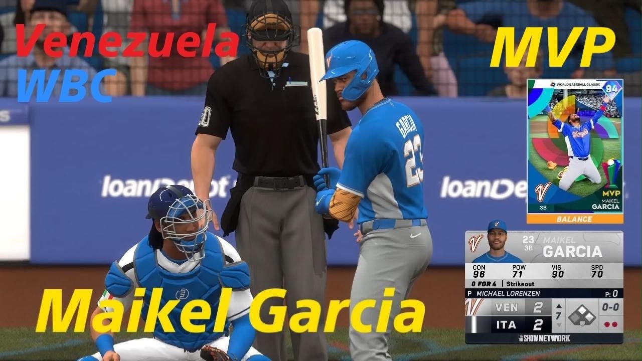 2026 WBC MVP❗ マイケル・ガルシア ベネズエラ代表 Maikel Garcia MLB 