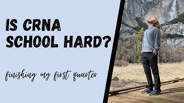 What is CRNA school really like? | Finishing my first quarter of CRNA school