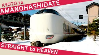 On board the express to heaven: Kyoto to Amanohashidate