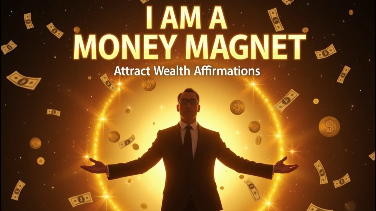 I Am a Money Magnet Financial Affirmations to Attract Wealth - YouTube