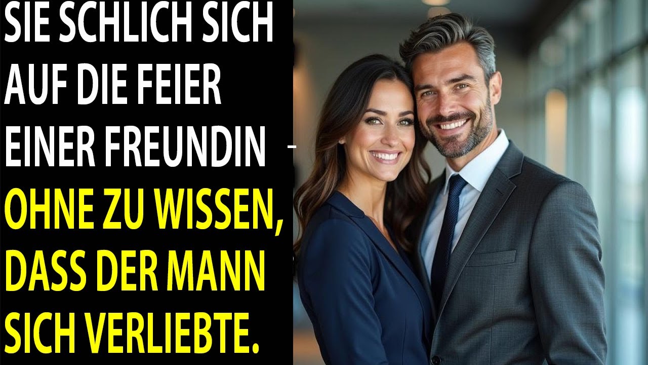 Sie schlich sich auf eine Party – und der Milliardär verliebte sich unaufhaltsam in sie.