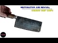 Reviving a Chinese Chef Cleaver | Knife Restoration Time-Lapse