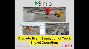 Simulation of Mining Operations in Open Pit Mine | Truck Shovel Operations | Simio