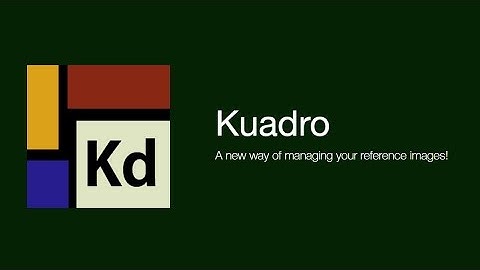Kuadro - A new way of managing your reference images!