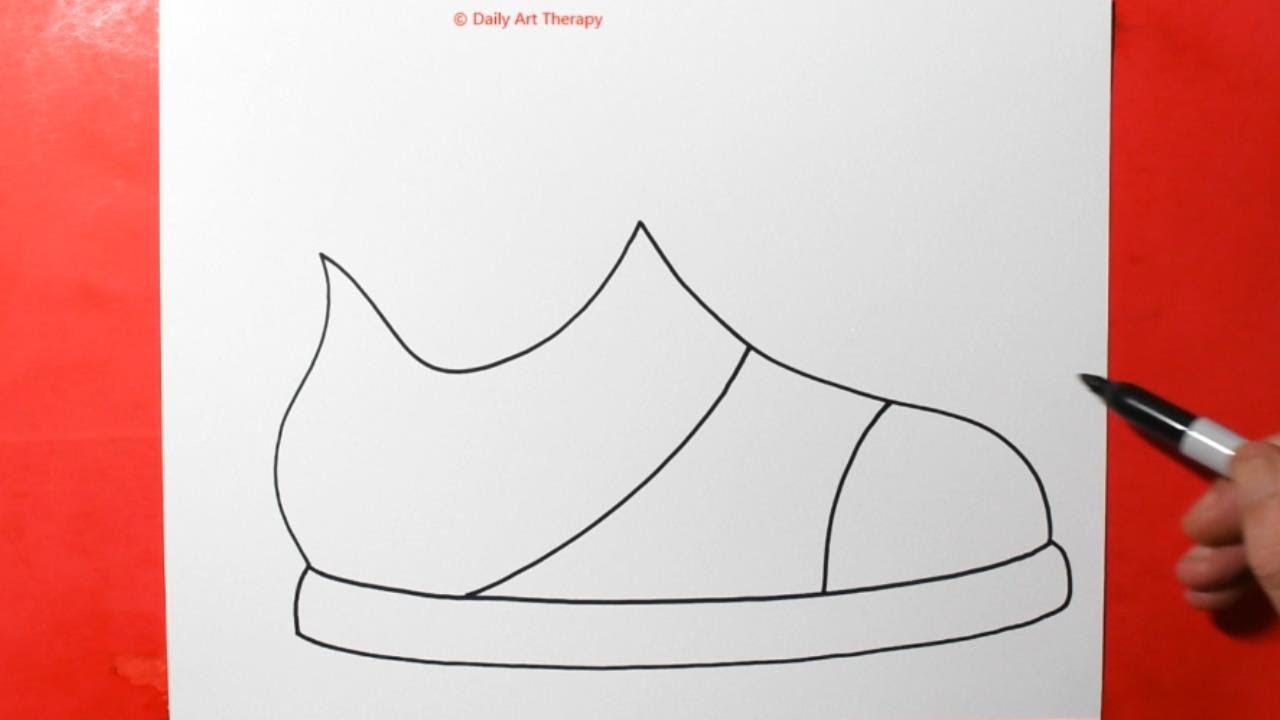 Daily Line Illusion | 3D Shoe Abstract Pattern / Spiral Drawing / Satisfying / Art Therapy