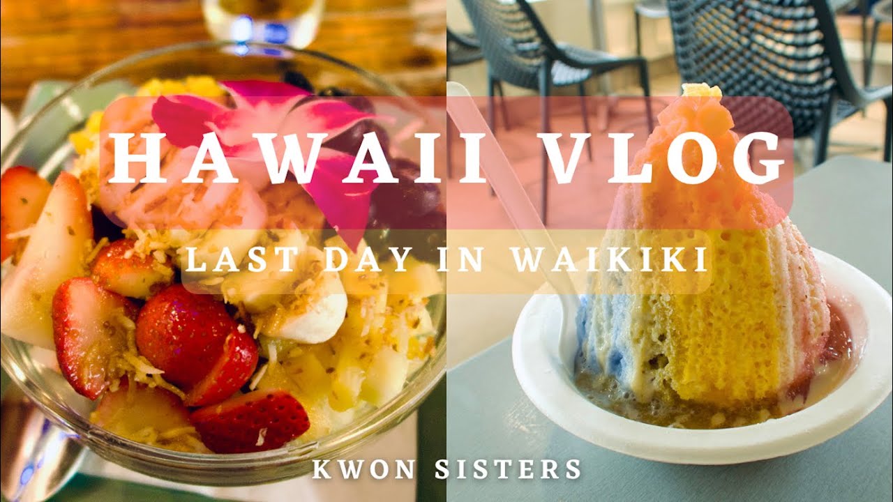 Hawaii Vlog Last Day in Waikiki, Buying Cookies at Honolulu Cookie