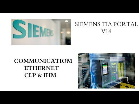 #Prog02 SIEMENS TIA PORTAL l Communication Ethernet entre IHM et CLP كيف أتعلم البرمجة