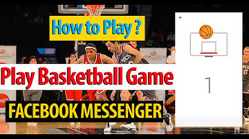 How to Play Hidden basketball game in Facebook Messenger (Tips & Tricks 2016)