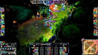 Noxian Guillotine - True Joy killing Vayne with Darius