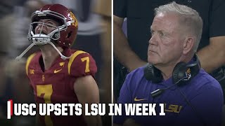 USC (+145) UPSETS LSU OFF A 2-MINUTE DRILL WITH JUST 1 TIMEOUT 😱 | ESPN BET