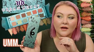 The Fantasy Was So Much Better... NEW Urban Decay Wild Greens Palette: Swatches + First Impressions!