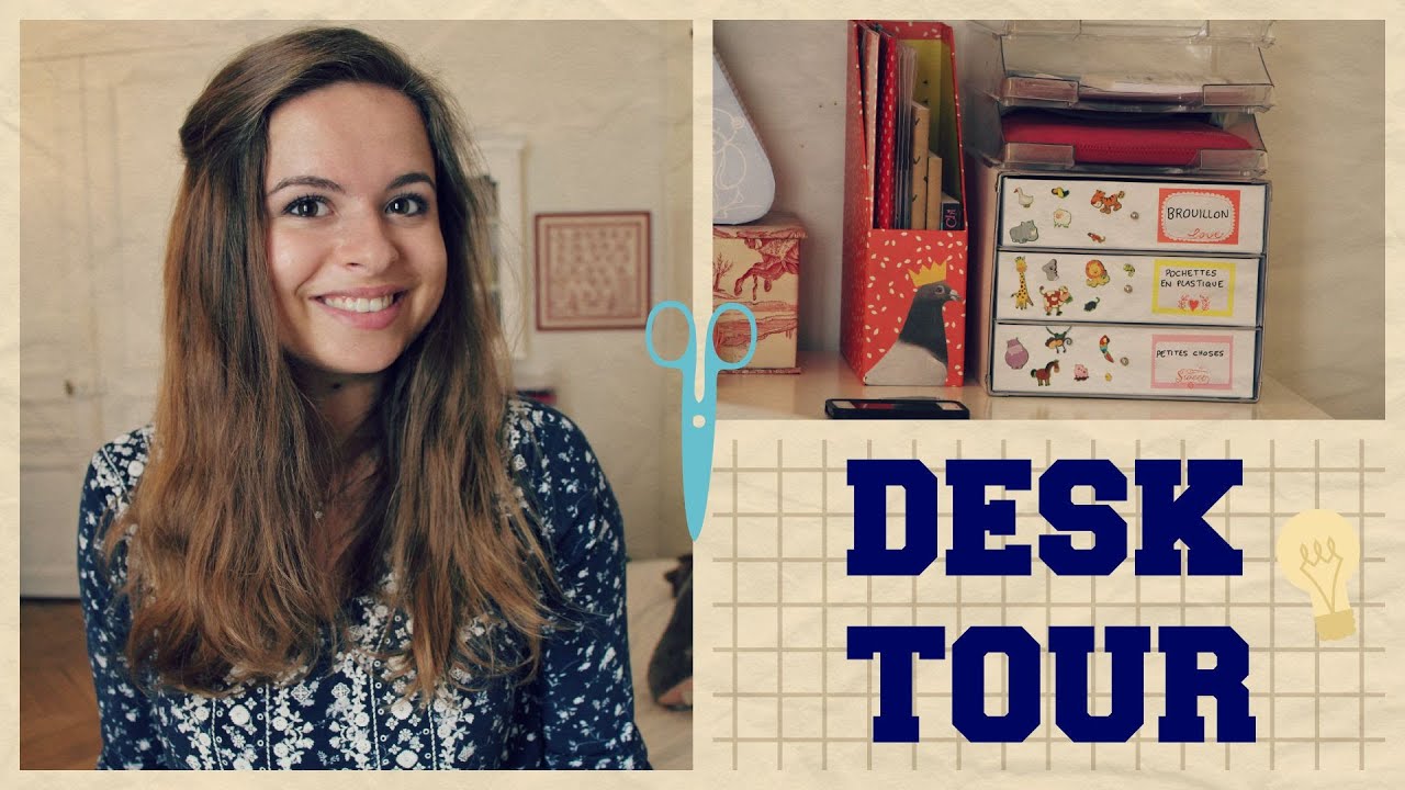 DESK TOUR! 📓✏️ 