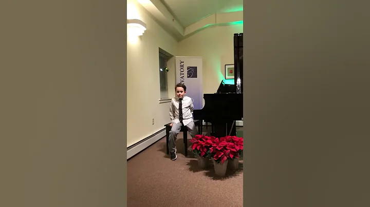 Jonas AP Recital #1 Piano Jingle Bells