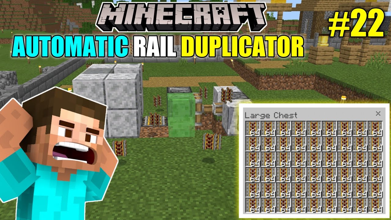 Minecraft Bedrock Edition Rail Duplicator