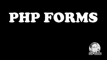 PHP FORMS, GET, and PUT - by Sir Eudz