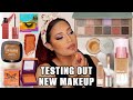 TESTING NEW OVER HYPED MAKEUP | FULL FACE ALL DAY WEAR TEST