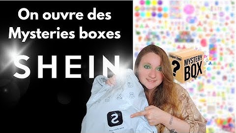 J'achète des mysteries boxes SHEIN et je découvre ce qu'il y a dedans !