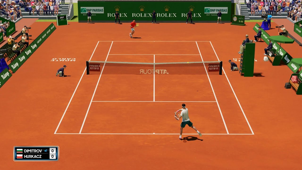 AO Tennis 2 - Grigor Dimitrov vs Hubert Hurkacz - PS5 Gameplay