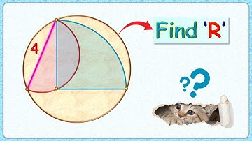 Circle, semicircle & quadrant ............ #maths #geometry #olympiad #cds #cat #sat #457 #cbse #cgl