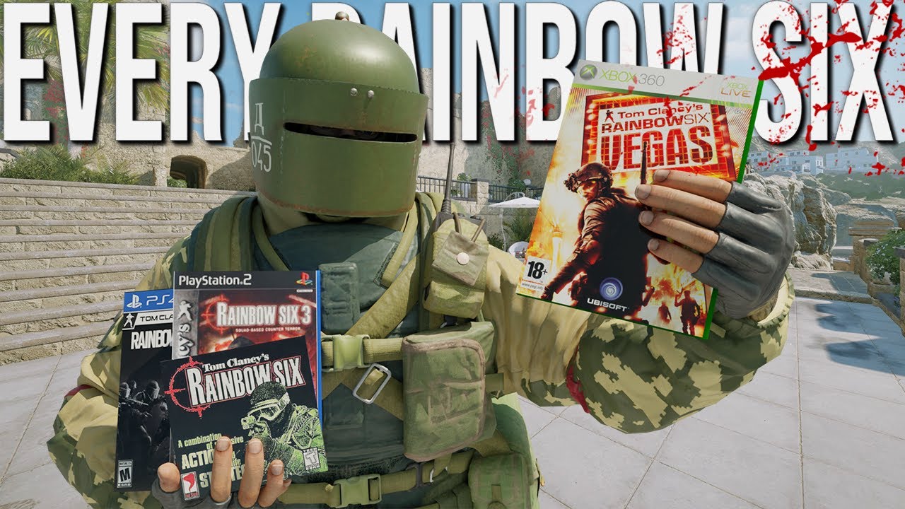 I played every single Rainbow Six in one video...