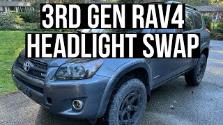 How to replace headlights on a 20072012 RAV4