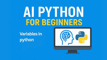 Understanding Variables in Python (AI Learning Series)
